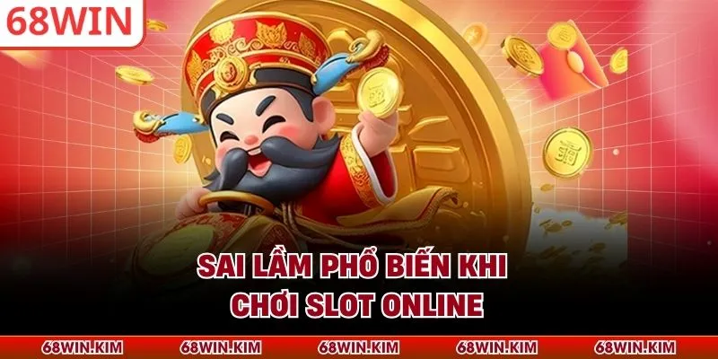 Sai lầm phổ biến khi chơi slot online