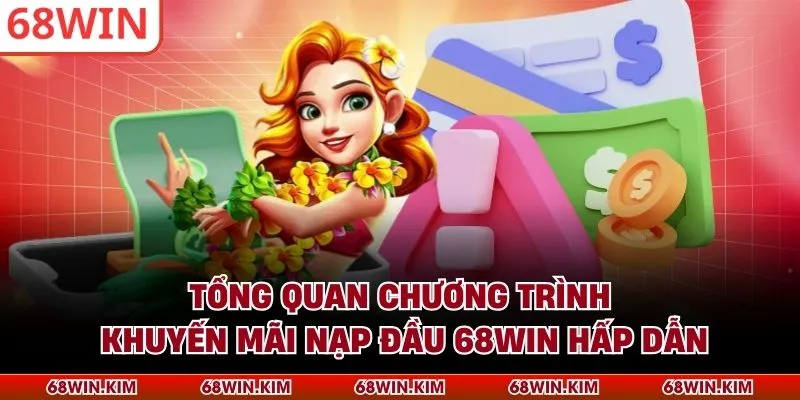 Tổng quan chương trình khuyến mãi nạp đầu 68WIN hấp dẫn